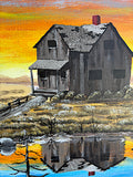Original art for sale at UGallery.com | Beside Still Waters by Art Clark | $575 | acrylic painting | 20' h x 16' w | thumbnail 4