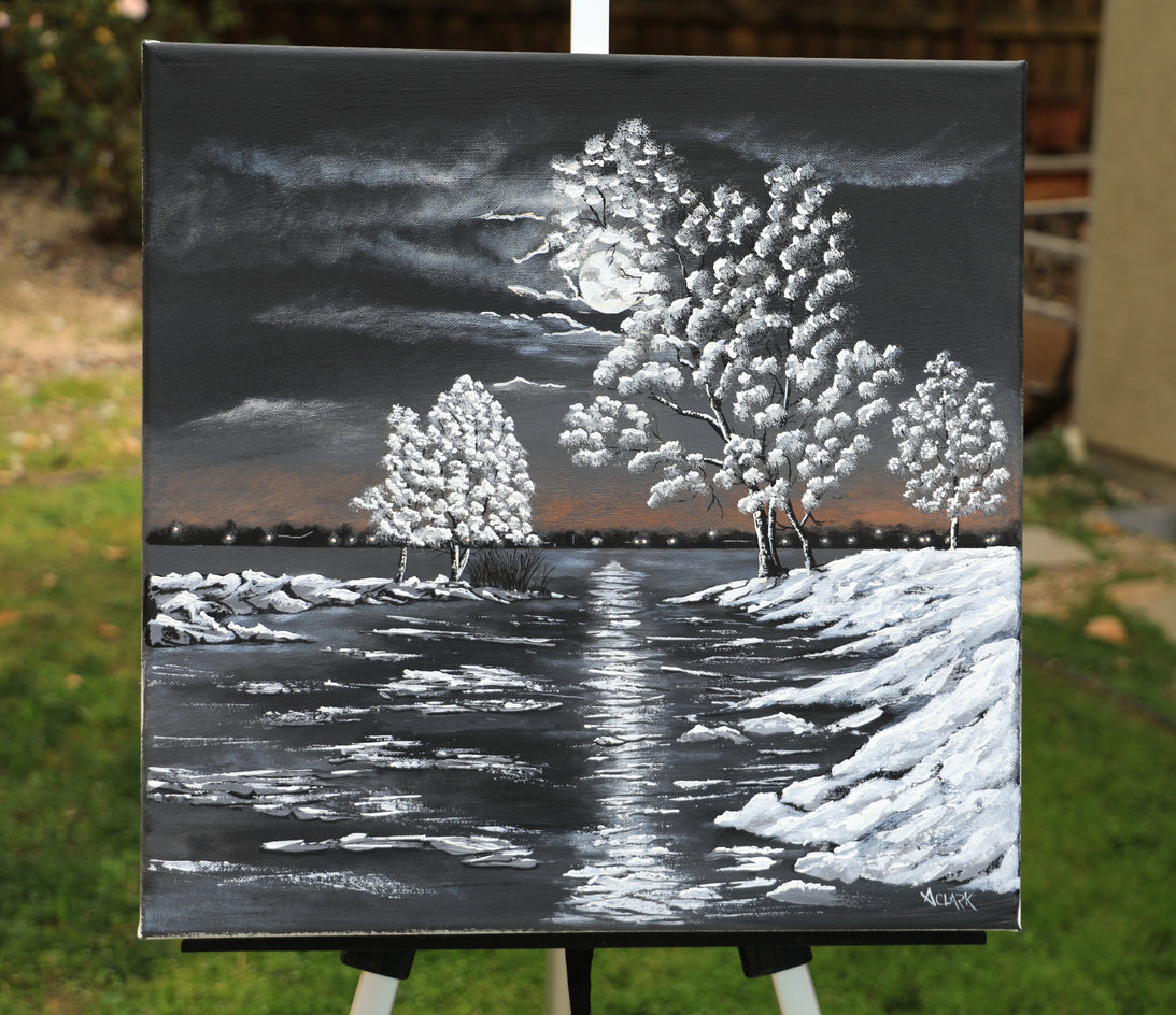 Breath of Winter by Art Clark |  Context View of Artwork 