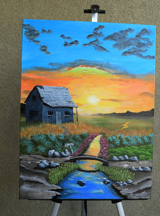 Color and Silence by Art Clark |  Context View of Artwork 