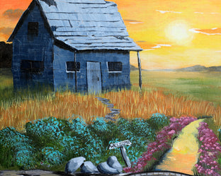 Color and Silence by Art Clark |   Closeup View of Artwork 