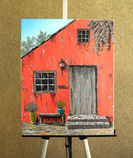 Cuore Della Casa by Art Clark |  Context View of Artwork 