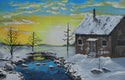 Original art for sale at UGallery.com | Echoes on the Homestead by Art Clark | $600 | acrylic painting | 18' h x 24' w | thumbnail 4