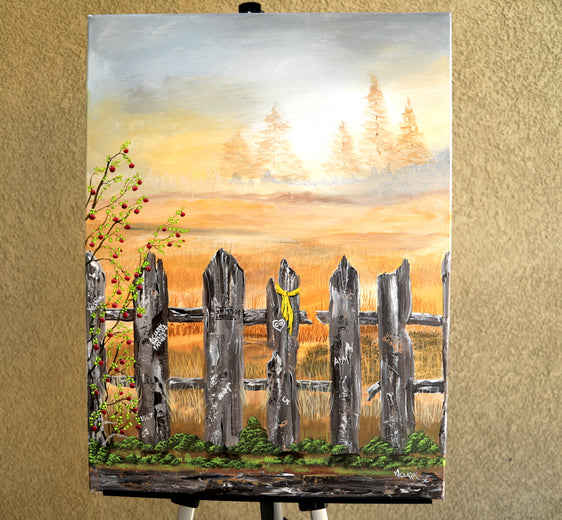 Faded Memories by Art Clark |  Context View of Artwork 