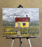 Original art for sale at UGallery.com | Lost to Time by Art Clark | $650 | acrylic painting | 16' h x 20' w | thumbnail 3