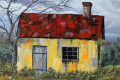 Original art for sale at UGallery.com | Lost to Time by Art Clark | $650 | acrylic painting | 16' h x 20' w | thumbnail 4