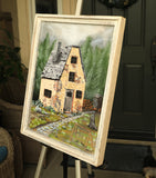 Original art for sale at UGallery.com | Memories in Patina by Art Clark | $750 | acrylic painting | 20' h x 16' w | thumbnail 2