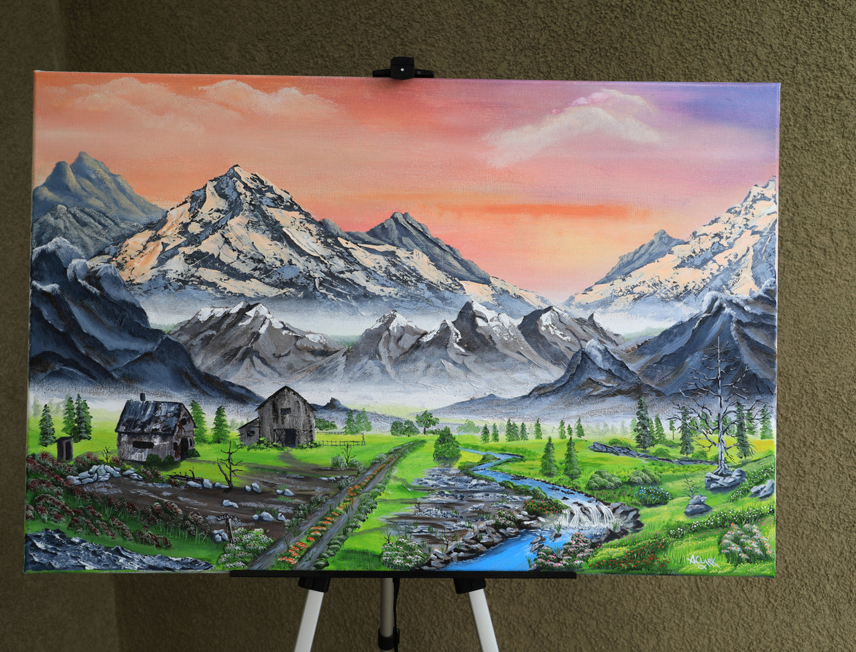 Northwest of Heaven by Art Clark |  Context View of Artwork 