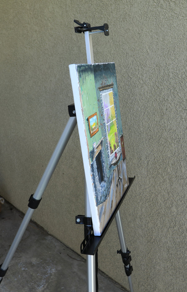 Room with a View by Art Clark |  Side View of Artwork 