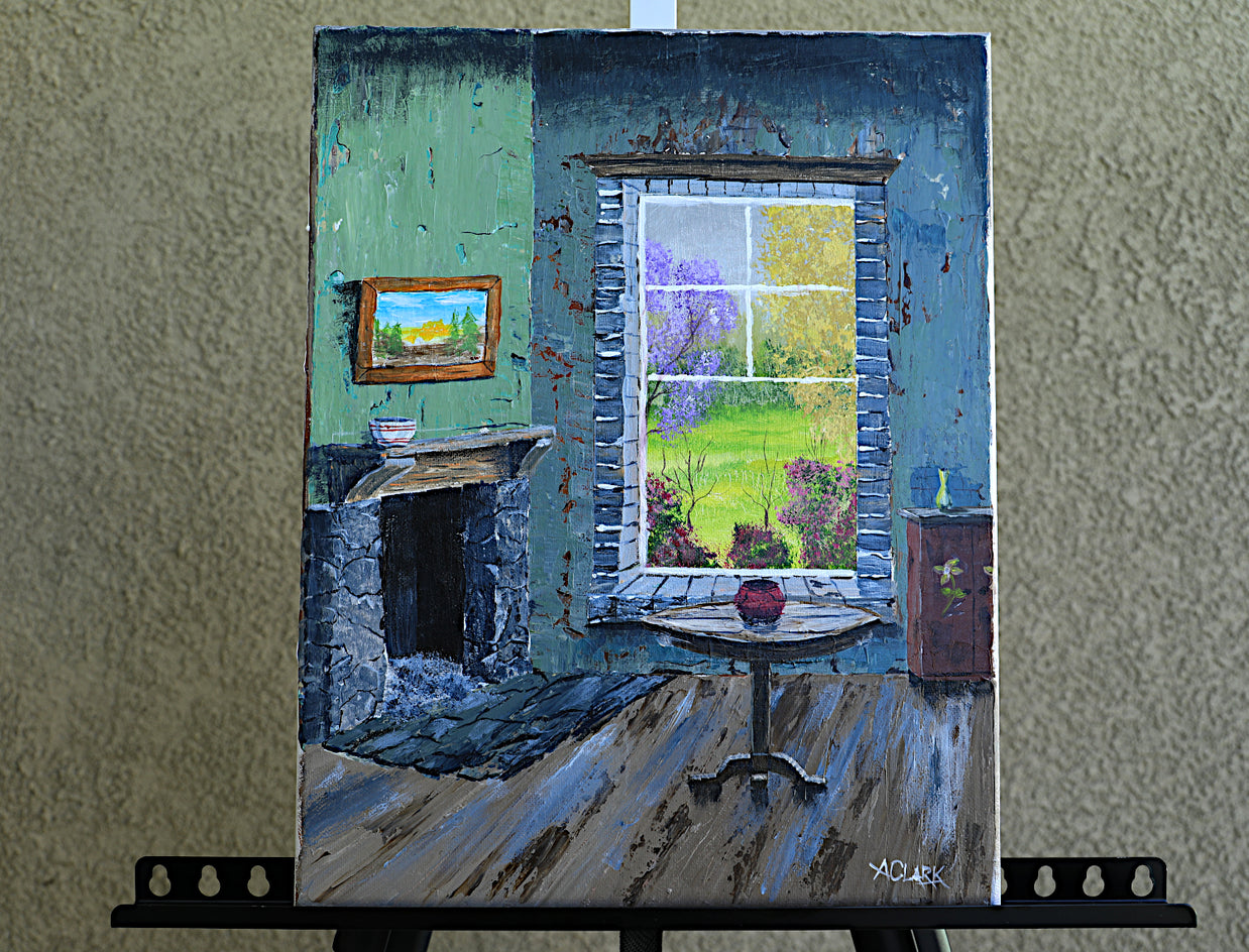 Room with a View by Art Clark |  Context View of Artwork 