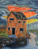 Original art for sale at UGallery.com | Standing Proud by Art Clark | $650 | acrylic painting | 20' h x 16' w | thumbnail 1