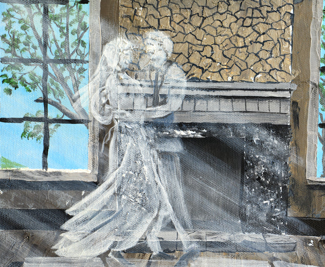 The Dance Goes On by Art Clark |   Closeup View of Artwork 