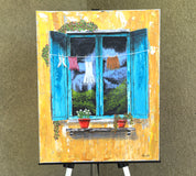 Original art for sale at UGallery.com | Under the Tuscan Sun by Art Clark | $550 | acrylic painting | 20' h x 16' w | thumbnail 3