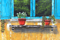 Original art for sale at UGallery.com | Under the Tuscan Sun by Art Clark | $550 | acrylic painting | 20' h x 16' w | thumbnail 4