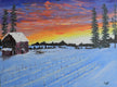 Original art for sale at UGallery.com | Winter Harvest by Art Clark | $600 | acrylic painting | 18' h x 24' w | thumbnail 1