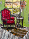 Original art for sale at UGallery.com | Window to Grace by Art Clark | $750 | mixed media artwork | 20' h x 16' w | thumbnail 4