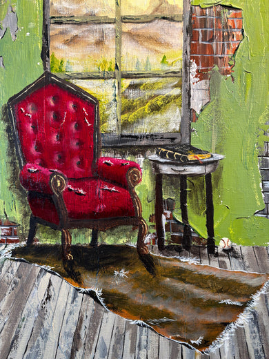Window to Grace by Art Clark |   Closeup View of Artwork 