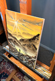 Original art for sale at UGallery.com | Between Faith and Promise by Art Clark | $475 | oil painting | 14' h x 11' w | thumbnail 2