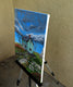 Original art for sale at UGallery.com | Mountain Top Splendor by Art Clark | $550 | oil painting | 20' h x 16' w | thumbnail 2