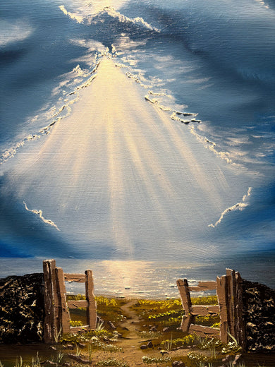 The Invitation by Art Clark |   Closeup View of Artwork 
