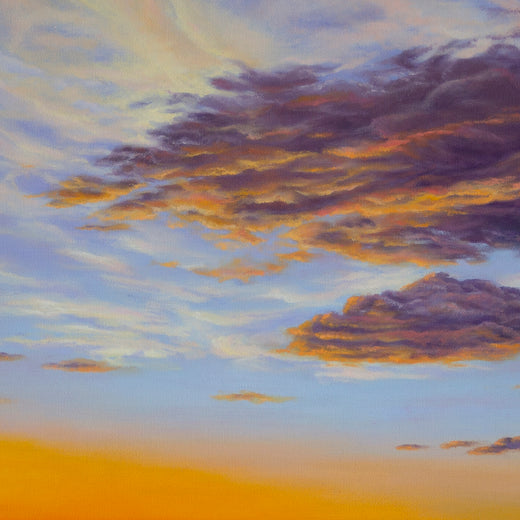 Sunset by Olena Nabilsky |   Closeup View of Artwork 