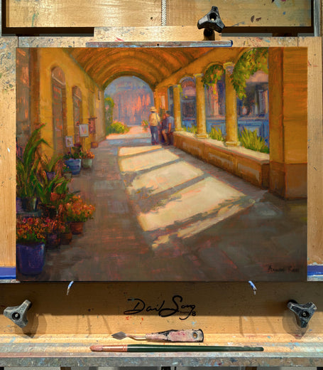 Beneath the Arches by Aruna Rao |  Context View of Artwork 