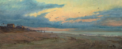 Original art for sale at UGallery.com | Prelude by Aruna Rao | $1,300 | oil painting | 20' h x 24' w | thumbnail 4