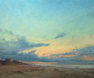 Original art for sale at UGallery.com | Prelude by Aruna Rao | $1,300 | oil painting | 20' h x 24' w | thumbnail 1