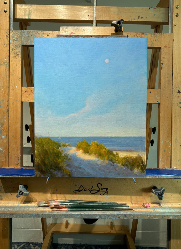 Quiet Horizons by Aruna Rao |  Context View of Artwork 