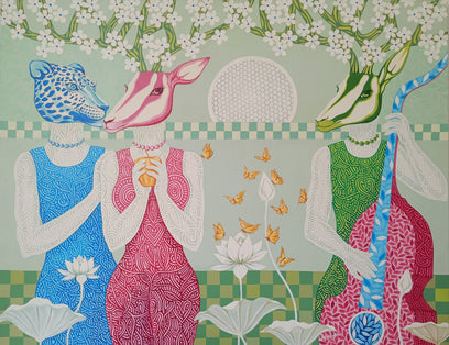 Admiring by Arvind Kumar Dubey | Artwork Main Image