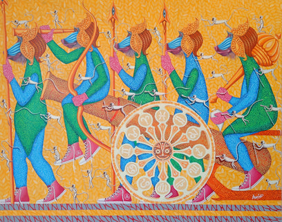 Fortune Favours the Brave by Arvind Kumar Dubey | Artwork Main Image