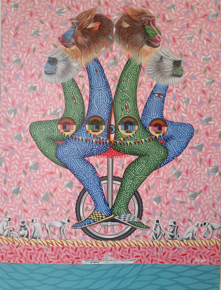 Life in the City by Arvind Kumar Dubey |  Artwork Main Image 