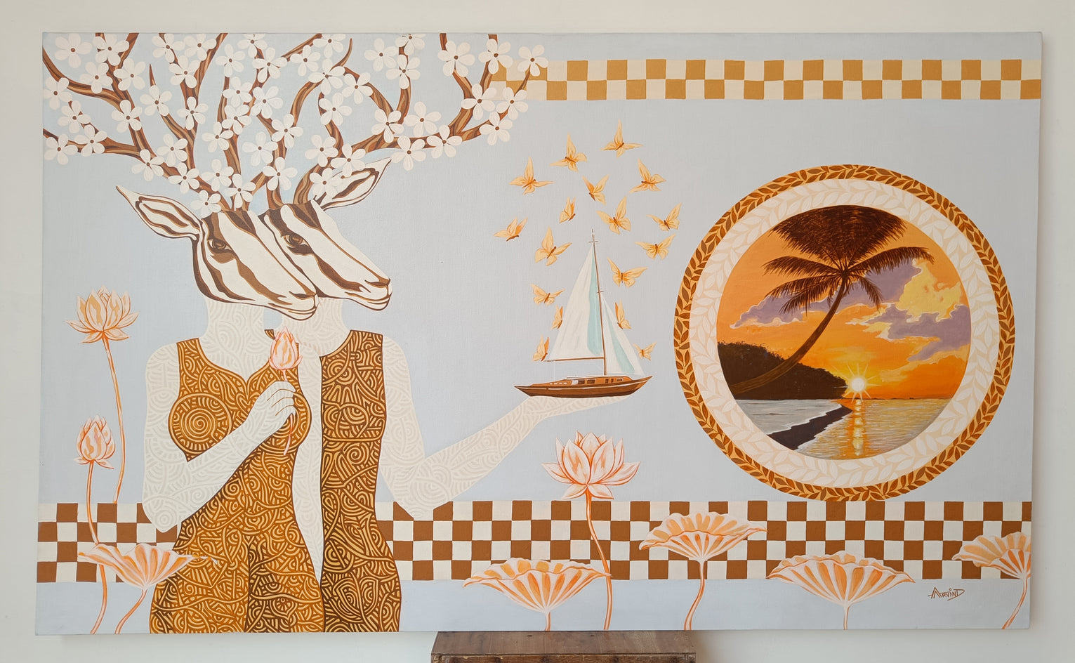 Long Drive by Arvind Kumar Dubey |  Context View of Artwork 