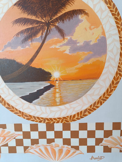 Long Drive by Arvind Kumar Dubey |   Closeup View of Artwork 