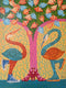 Original art for sale at UGallery.com | Mirage by Arvind Kumar Dubey | $6,300 | acrylic painting | 48' h x 36' w | thumbnail 1