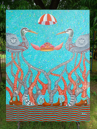 Opportunity by Arvind Kumar Dubey |  Context View of Artwork 