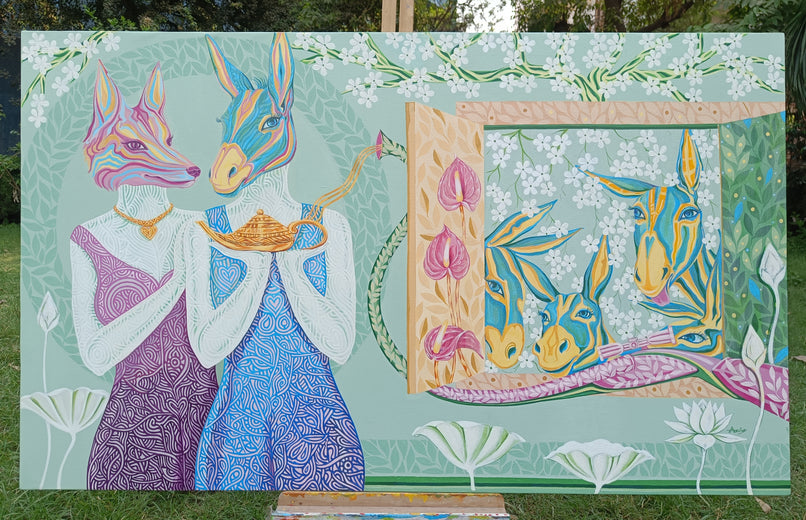 Prosperity by Arvind Kumar Dubey |  Context View of Artwork 