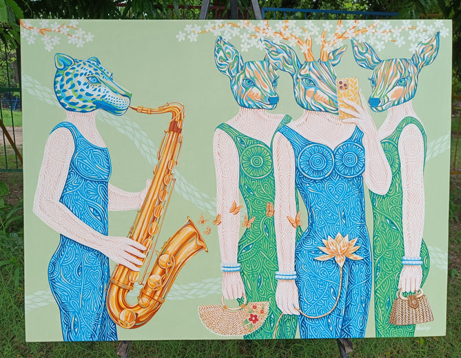 Symphony by Arvind Kumar Dubey |  Context View of Artwork 