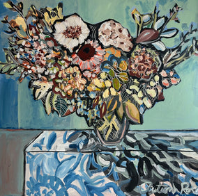 Original art for sale at UGallery.com | Bloomerang by Autumn Rose | $2,200 | acrylic painting | 36' h x 36' w