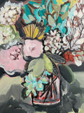 Original art for sale at UGallery.com | Moonflower by Autumn Rose | $950 | acrylic painting | 24' h x 24' w | thumbnail 4