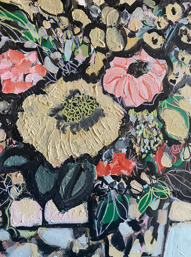 Pastel Pontification by Autumn Rose |   Closeup View of Artwork 