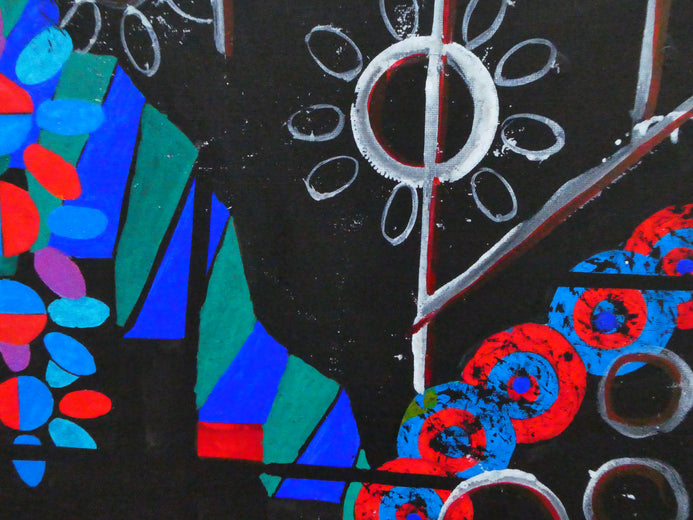 Dark Matter by Ava Doran |   Closeup View of Artwork 