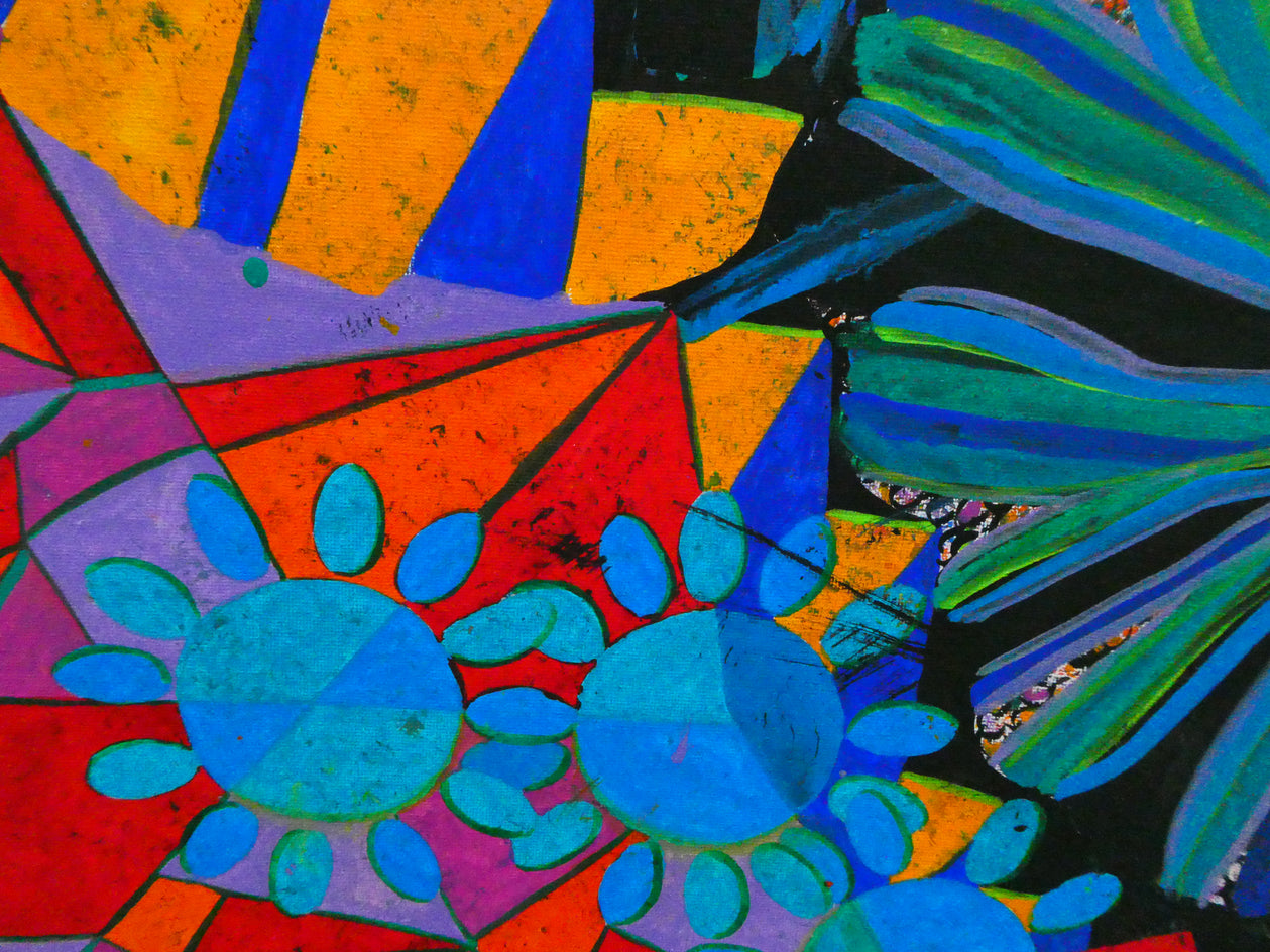 Descent by Ava Doran |  Closeup View of Artwork 