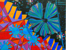 Original art for sale at UGallery.com | Descent by Ava Doran | $1,100 | ink artwork | 20' h x 24' w | thumbnail 1