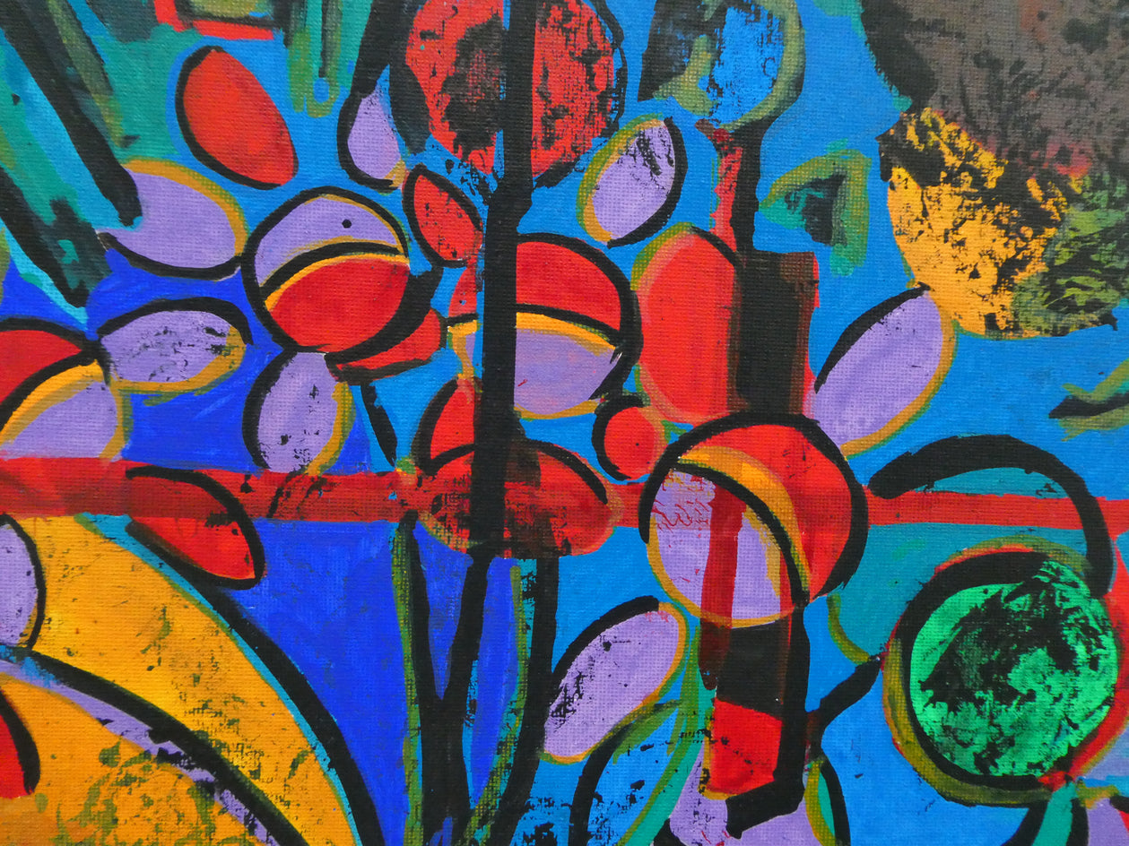 Flower of Life by Ava Doran |  Closeup View of Artwork 