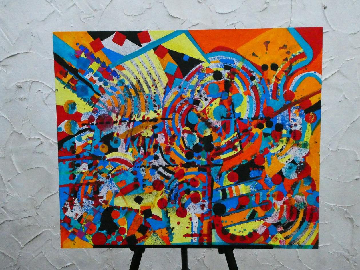 Galaxy by Ava Doran |  Context View of Artwork 