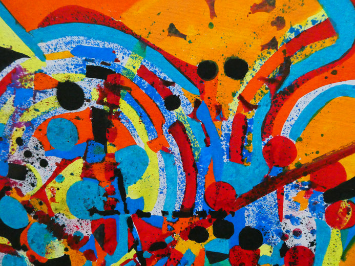 Galaxy by Ava Doran |   Closeup View of Artwork 