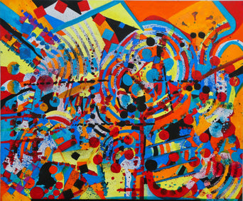 ink artwork by Ava Doran titled Galaxy