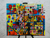 Original art for sale at UGallery.com | Many Worlds Theory 3 by Ava Doran | $1,100 | ink artwork | 20' h x 24' w | thumbnail 3