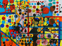 Original art for sale at UGallery.com | Many Worlds Theory 3 by Ava Doran | $1,100 | ink artwork | 20' h x 24' w | thumbnail 1