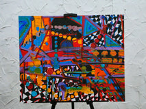 Original art for sale at UGallery.com | Many Worlds Theory  1 by Ava Doran | $1,100 | ink artwork | 20' h x 24' w | thumbnail 3